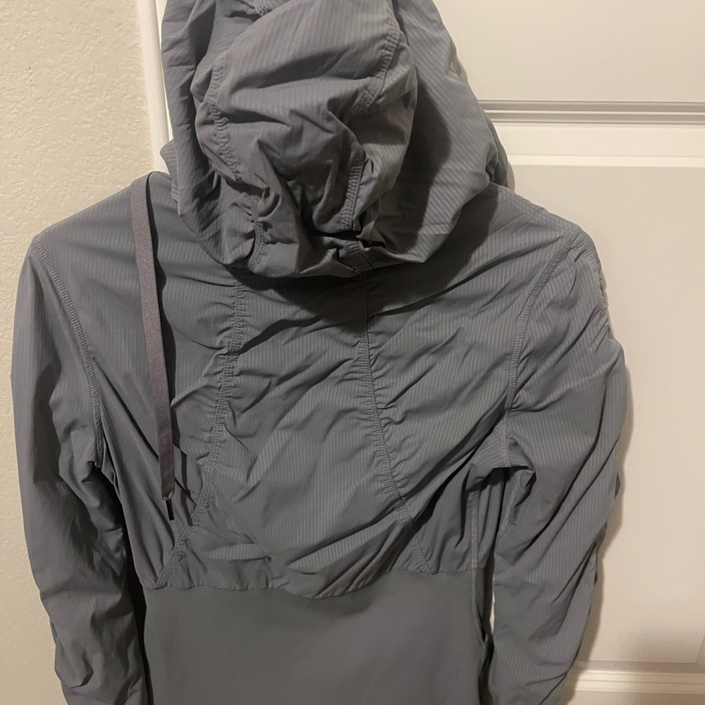 Gray Zip-Up Jacket-Lululemon - image 2